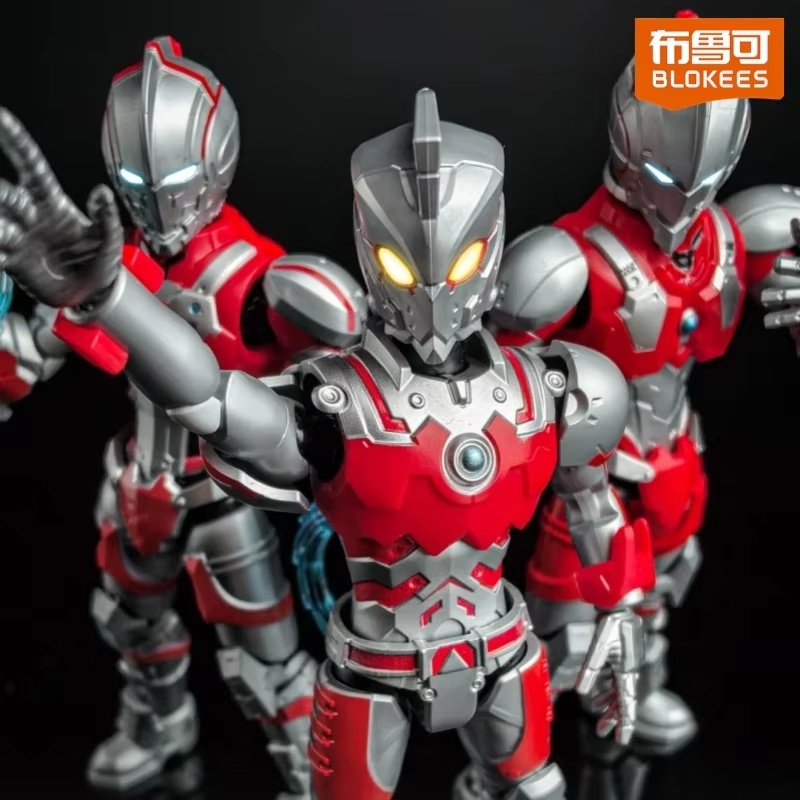 Model Kit Zero Megaman - Blokees Mobile Ultraman: Rising Galaxy Versão