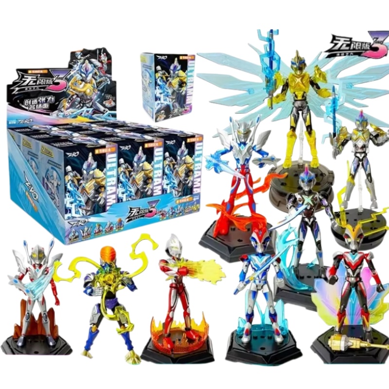 Model Kit Zero Megaman - Em Estoque KEEPPLEY Ultraman Zero 03