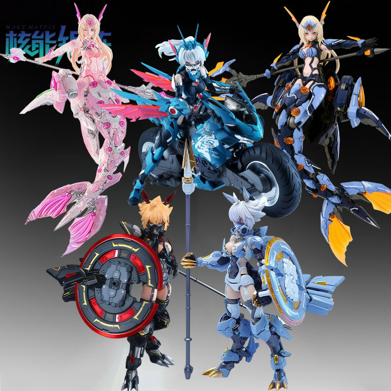 Model Kit Mecha Girl - NUKE MATRIX Original MODEL KIT Hurricane