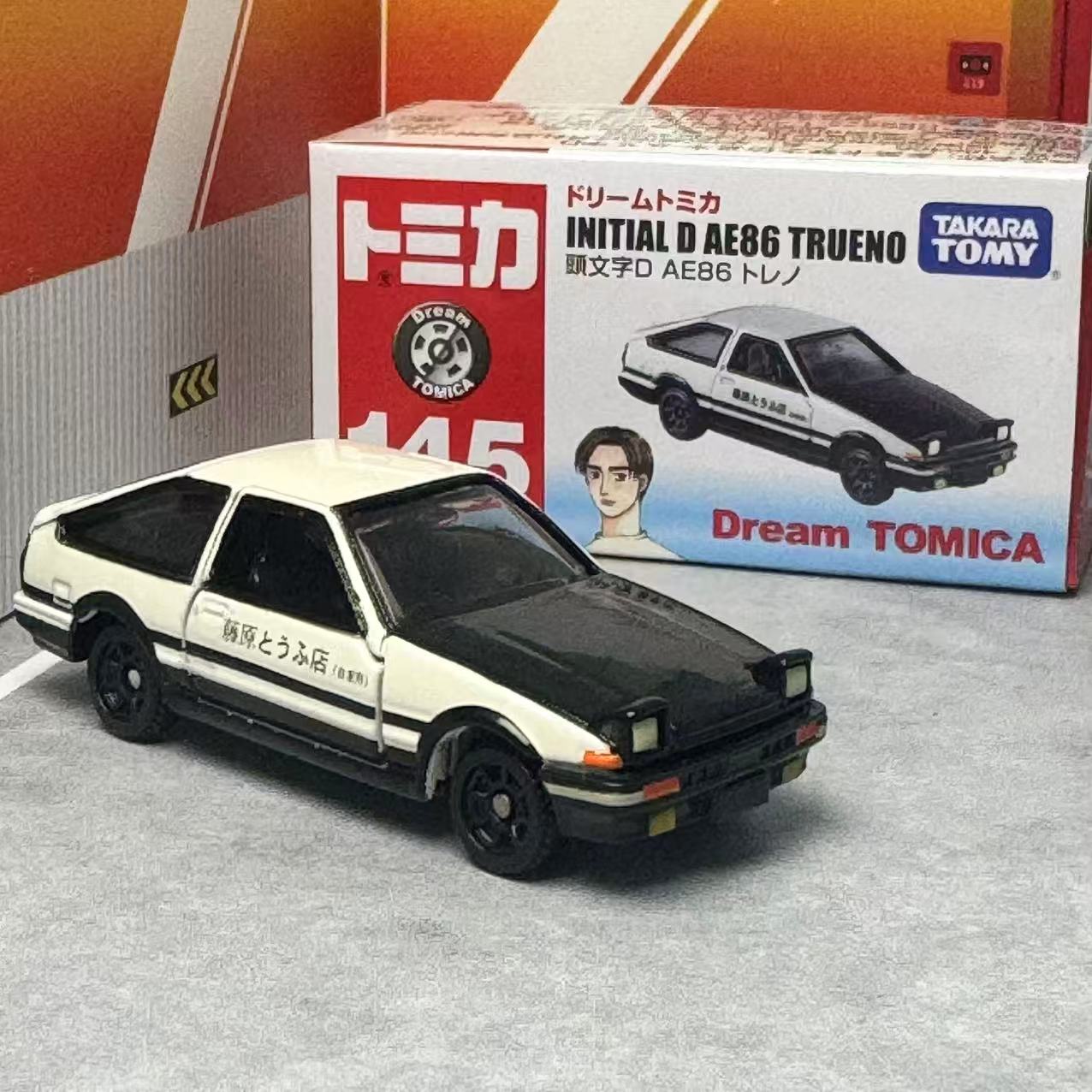 Model Kit Ae86 - Takara tomy tomica no.145 série sonho