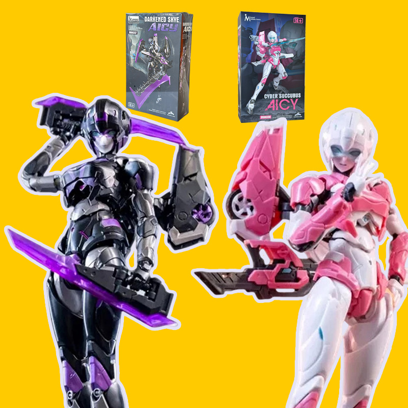Model Kit Mecha Girl - Em Estoque M66336 Rosa M66337 Escuro