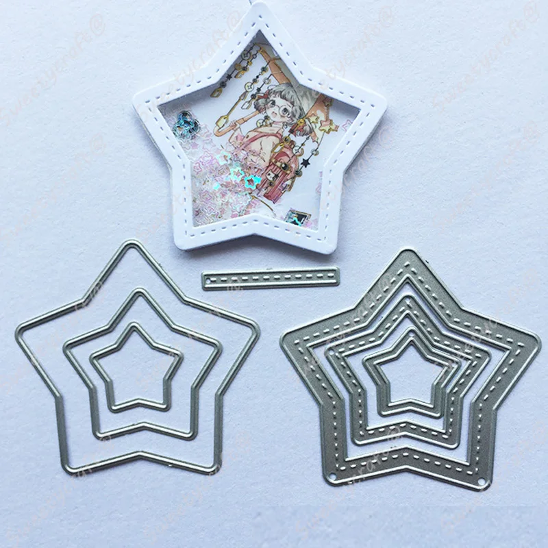 Model Kit Cutter - Estrela shaker quadro novos matrizes de