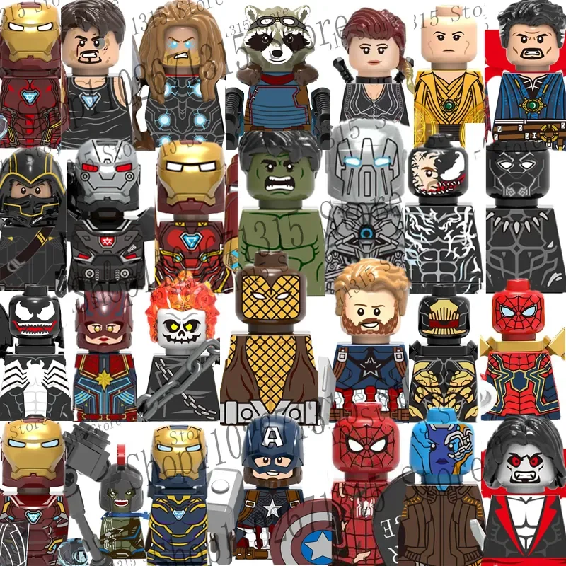 Model Kit Venom - Blocos de Montar Marvel Avengers Super-heróis