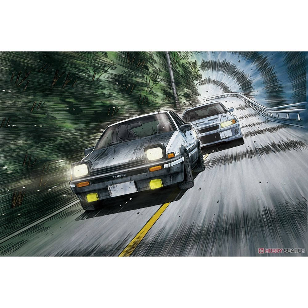 Model Kit Ae86 - Modelo de montagem pré-fabricado Aoshima-05954-A 1/24