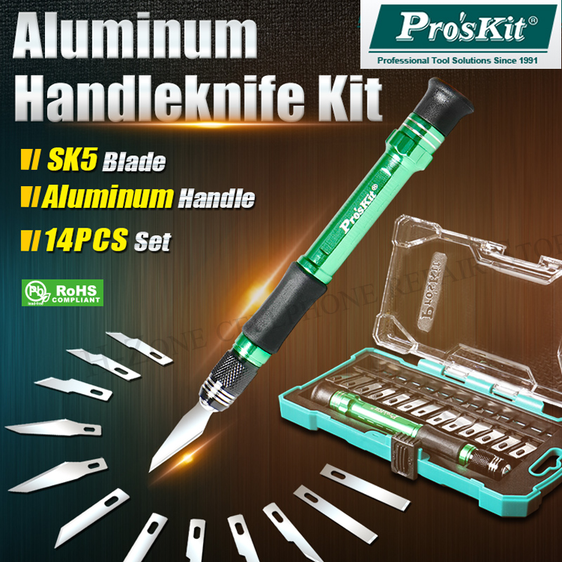 Model Kit Cutter - Pro'skit PD-398 conjunto de faca de