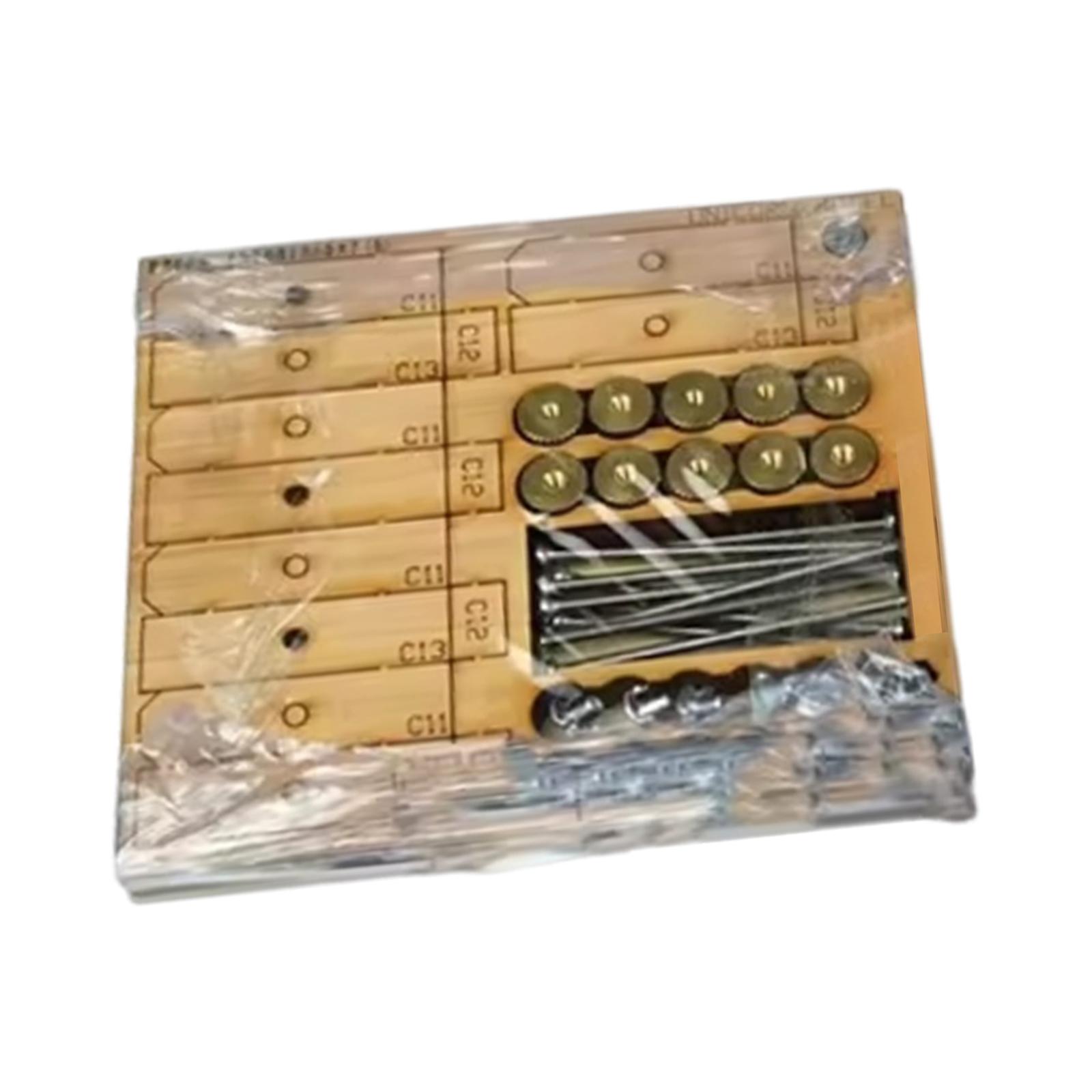 Model Kit Wood - Grampos para Placa de Casco de