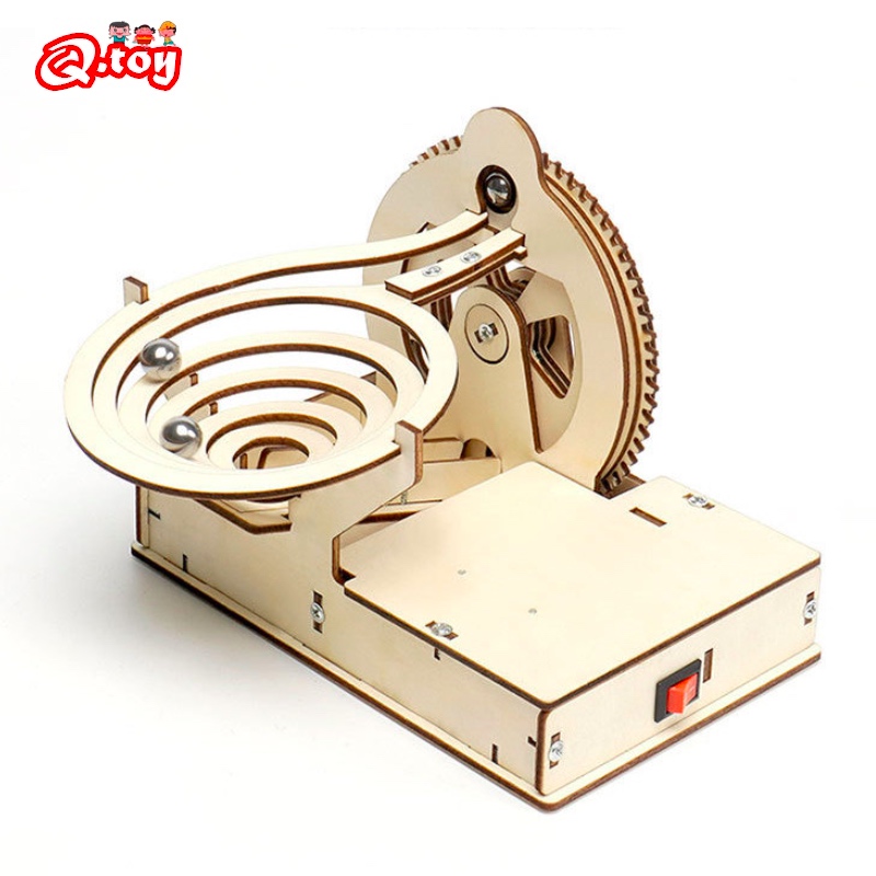 Model Kit Wood - Engrenagem mecânica Engenheiro Modelo Brinquedos, Kit