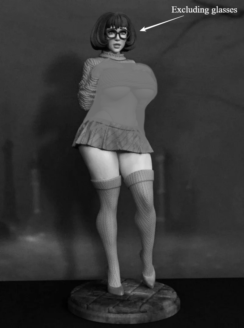 Model Kit Mecha Girl - Kit de Modelo de Figura em