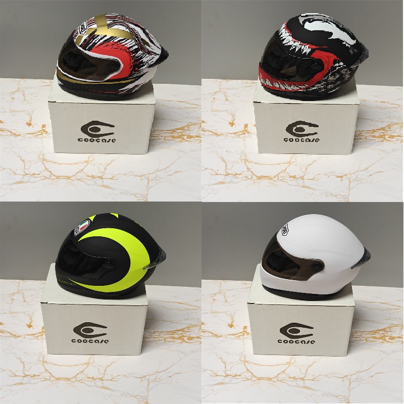 Model Kit Venom - Capacete de Motocicleta com Estampa do