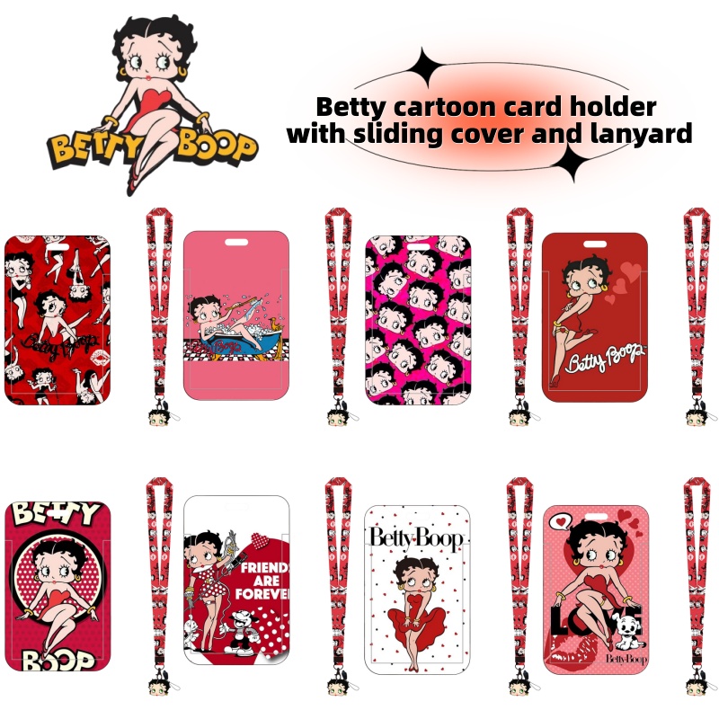 Model Kit Girls - Porta-cartões da série anime Betty Boop,