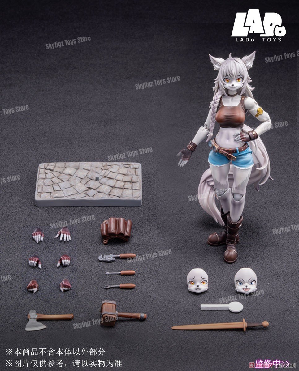 Em estoque ladtoys aventura es - Model Kit Mecha Girl avaliação e preço
