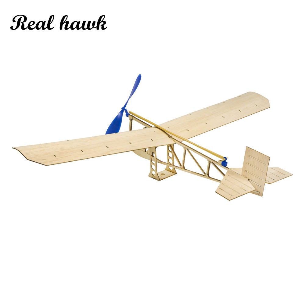 Kit de avião movido com faixa  - Model Kit Wood avaliação e preço