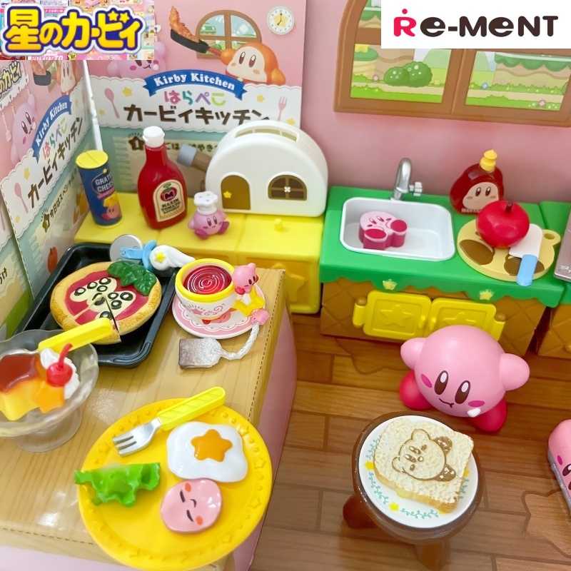 RE-MENT Kirby Kitchen Conjunto - Model Kitchen Set Pvc avaliação e preço