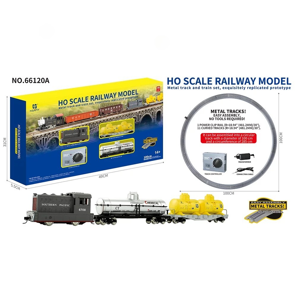Modelo de Trem em Escala HO 1/ - Model Kit Train avaliação e preço