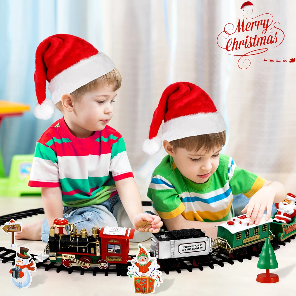 Conjunto de trem de natal fest - Model Kit Train avaliação e preço