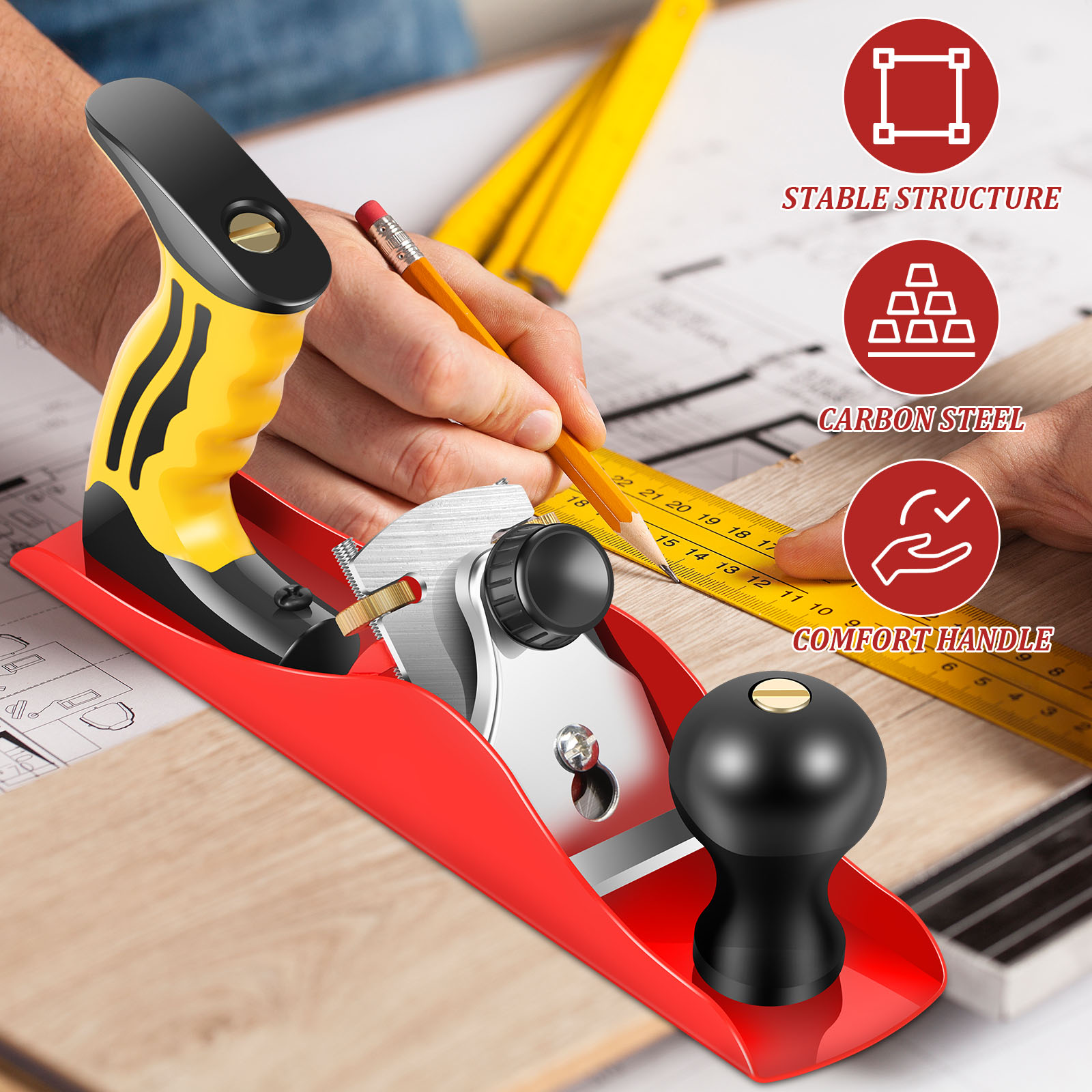 Conjunto de plaina de mão de m - Model Kit Cutter avaliação e preço