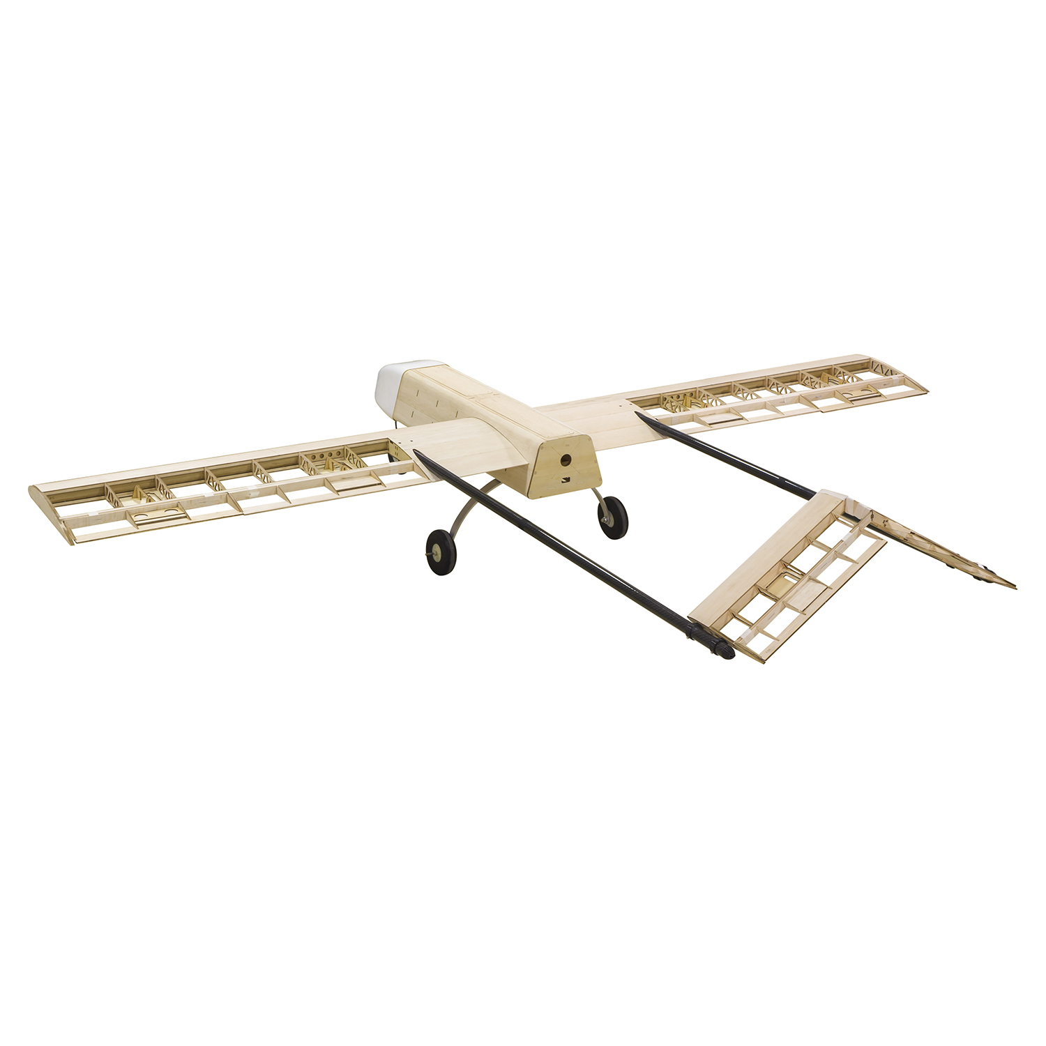 Avião rc kit laser corte balsa - Model Kit Wood avaliação e preço