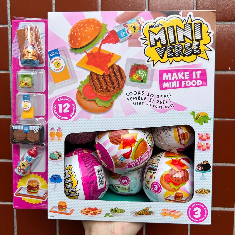 MGA Miniverse Make It Mini Foo - Model Kitchen Set Pvc avaliação e preço