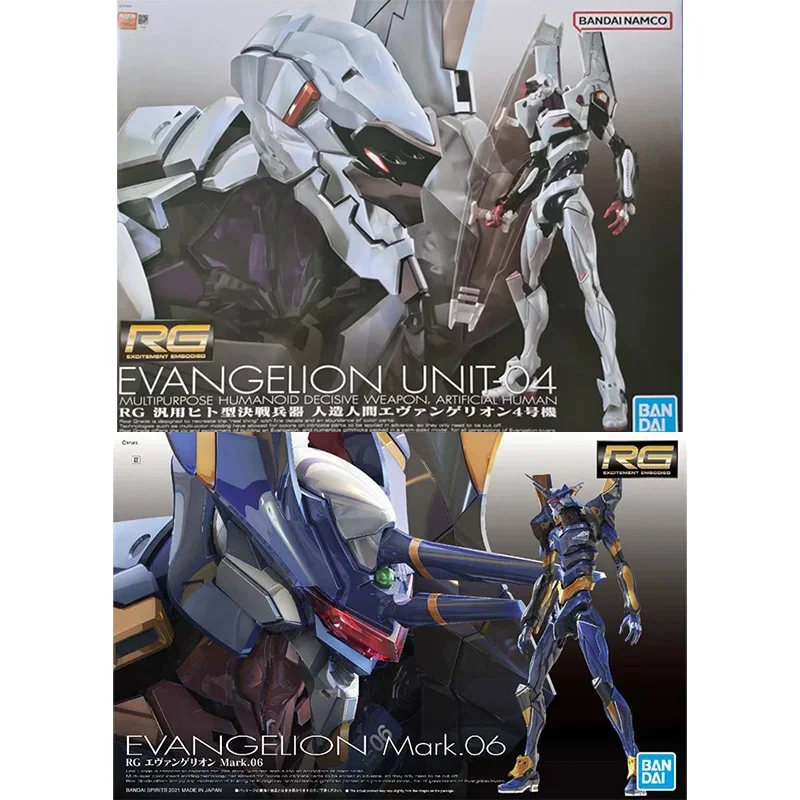 Bandai original genuíno rg eva - Model Kit Eva 01 avaliação e preço