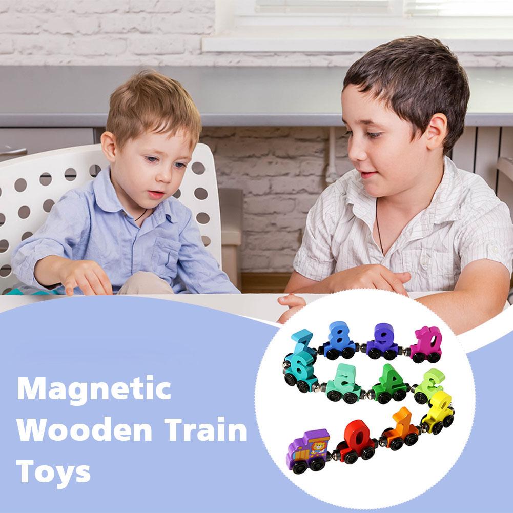 Trem de Blocos Magnéticos de M - Model Kit Train avaliação e preço
