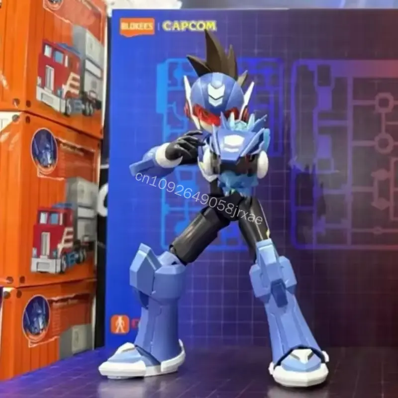 Novos Bonecos de Ação Blokees  - Model Kit Zero Megaman avaliação e preço