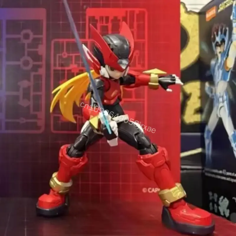 Novos Bonecos de Ação Blokees  - Model Kit Zero Megaman avaliação e preço