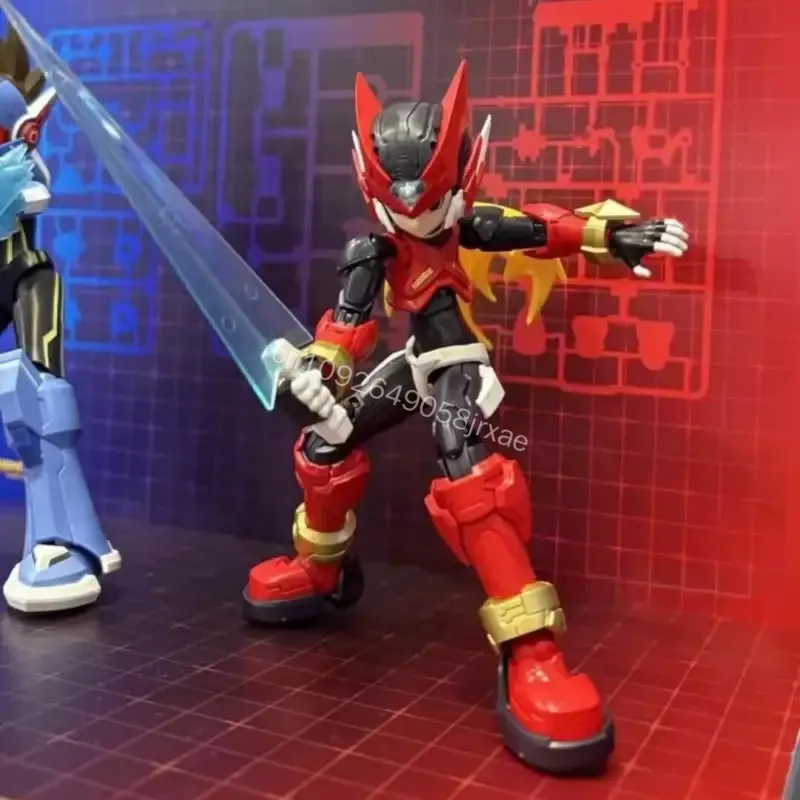 Novos Bonecos de Ação Blokees  - Model Kit Zero Megaman avaliação e preço