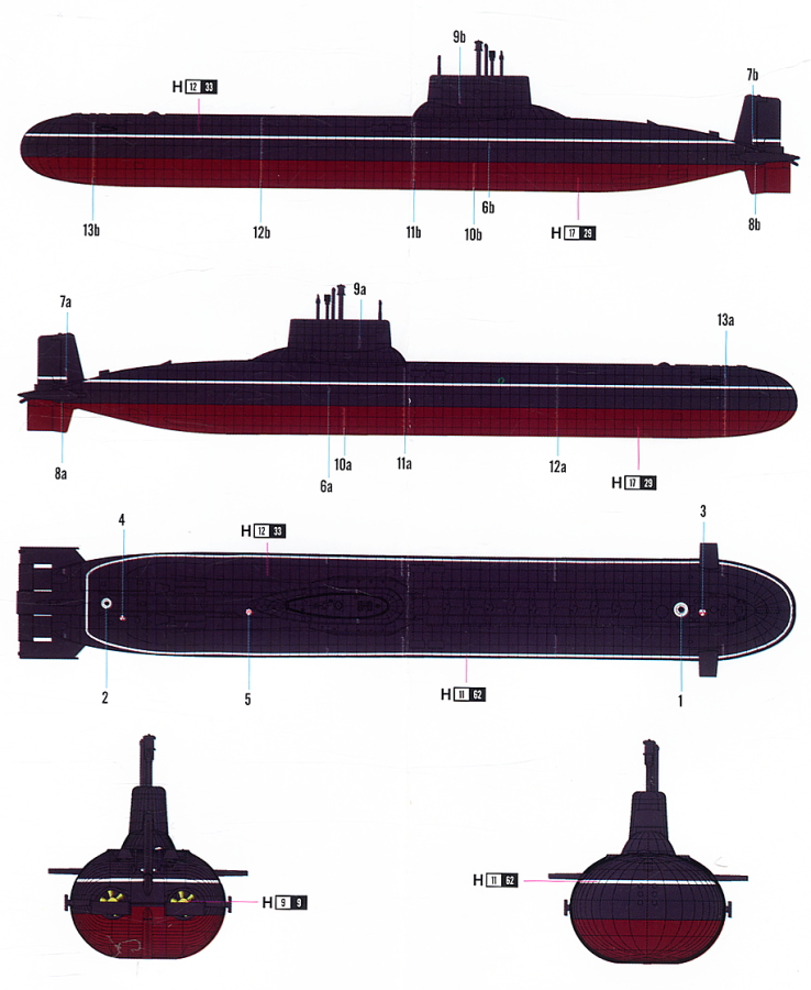1:700 Marinha Russa Classe Typ - Model Kit Yacht avaliação e preço