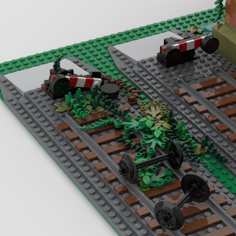 MOC Modelo de Arquitetura de A - Model Kit Train avaliação e preço