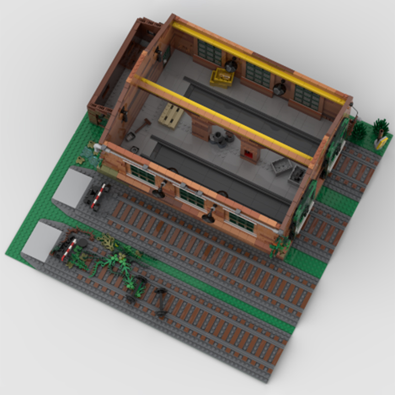 MOC Modelo de Arquitetura de A - Model Kit Train avaliação e preço