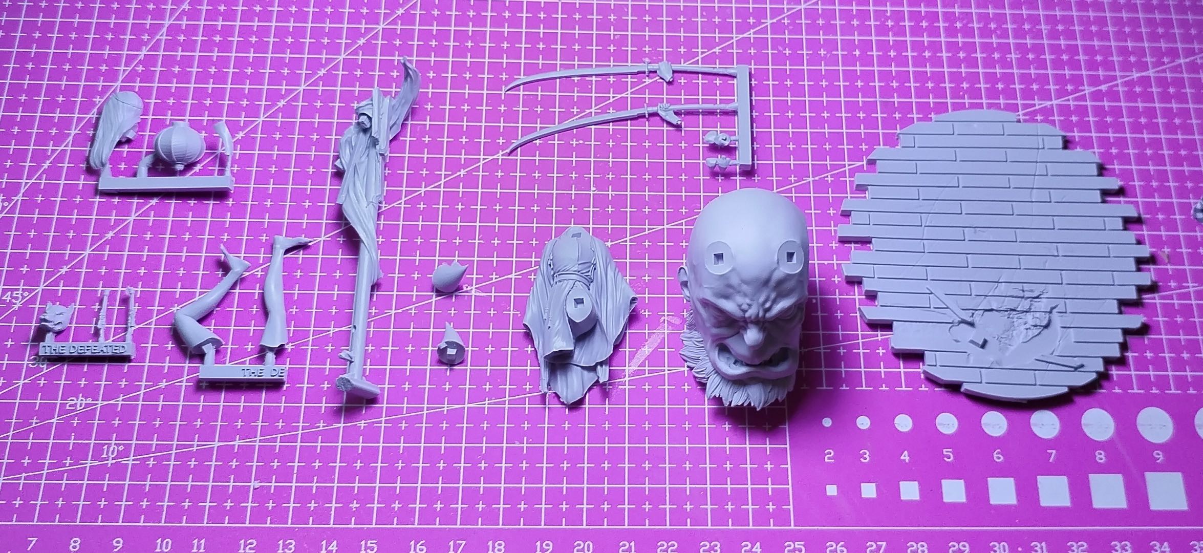 Figura de resina 1/24 GK, kit  - Model Kit Entry Grade avaliação e preço
