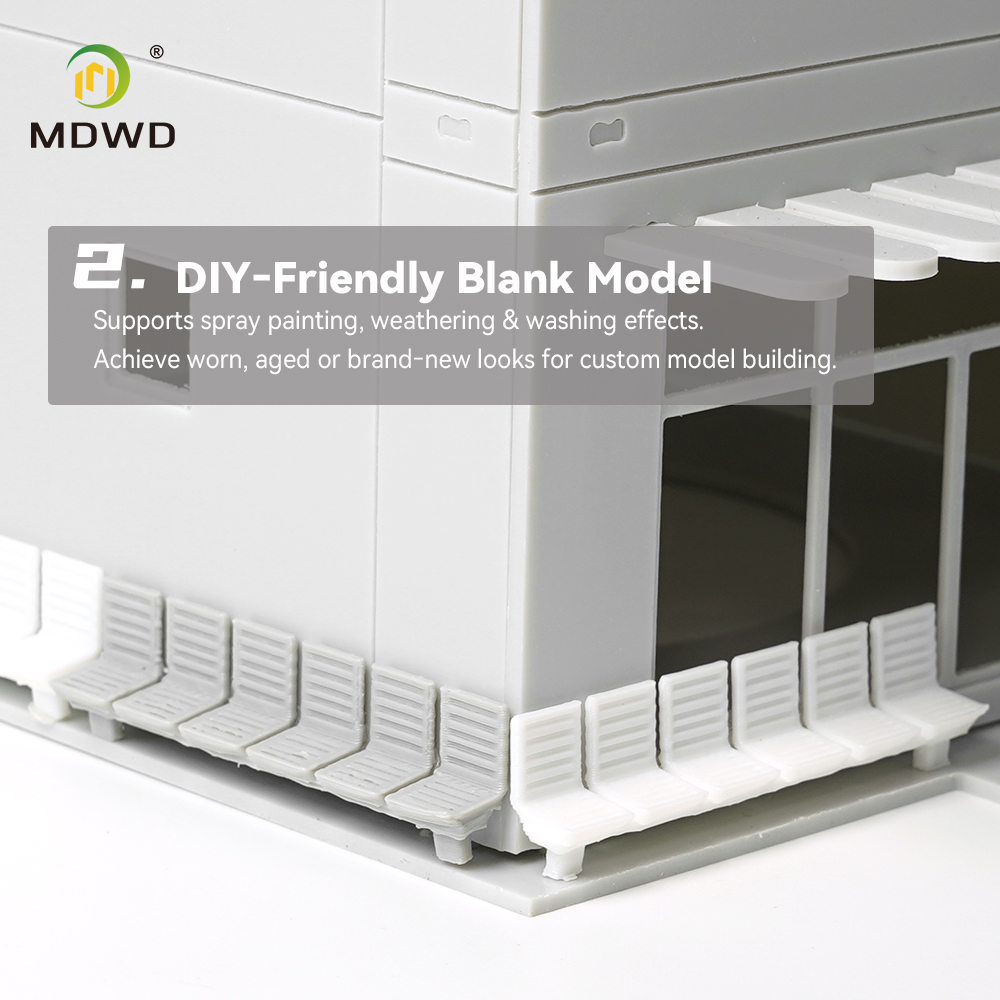 Banco Público em Escala HO 1:8 - Model Kit Train avaliação e preço