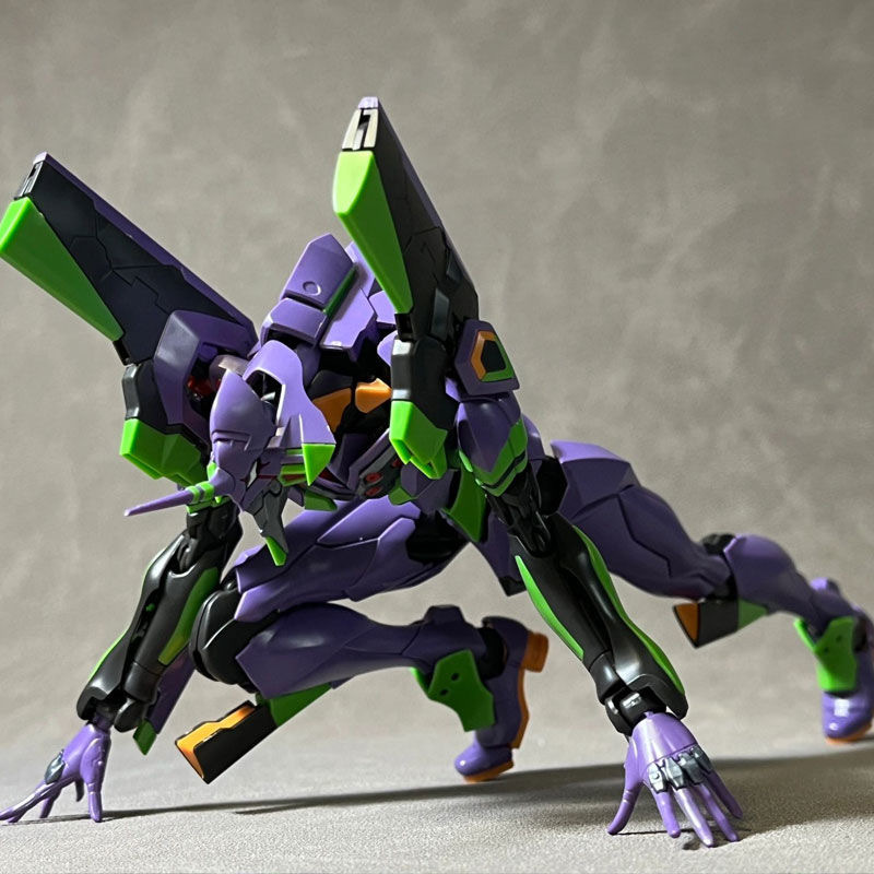 Estoque quente rg evangelion m - Model Kit Eva 01 avaliação e preço