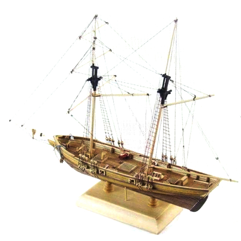 Novo Kit DIY de Montagem de Ba - Model Kit Wood avaliação e preço