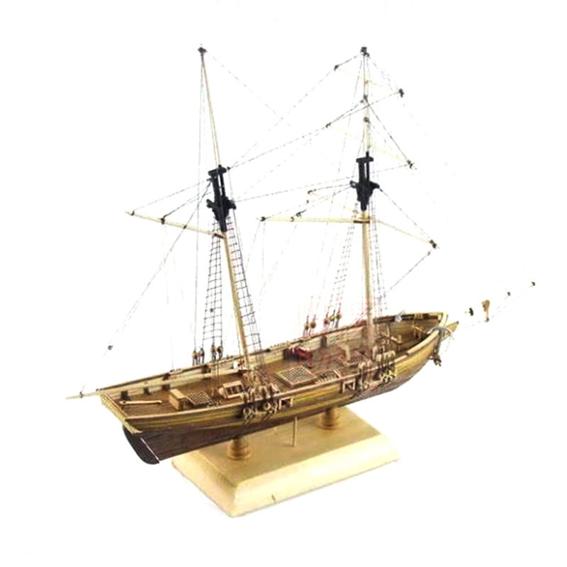 Novo Kit DIY de Montagem de Ba - Model Kit Wood avaliação e preço