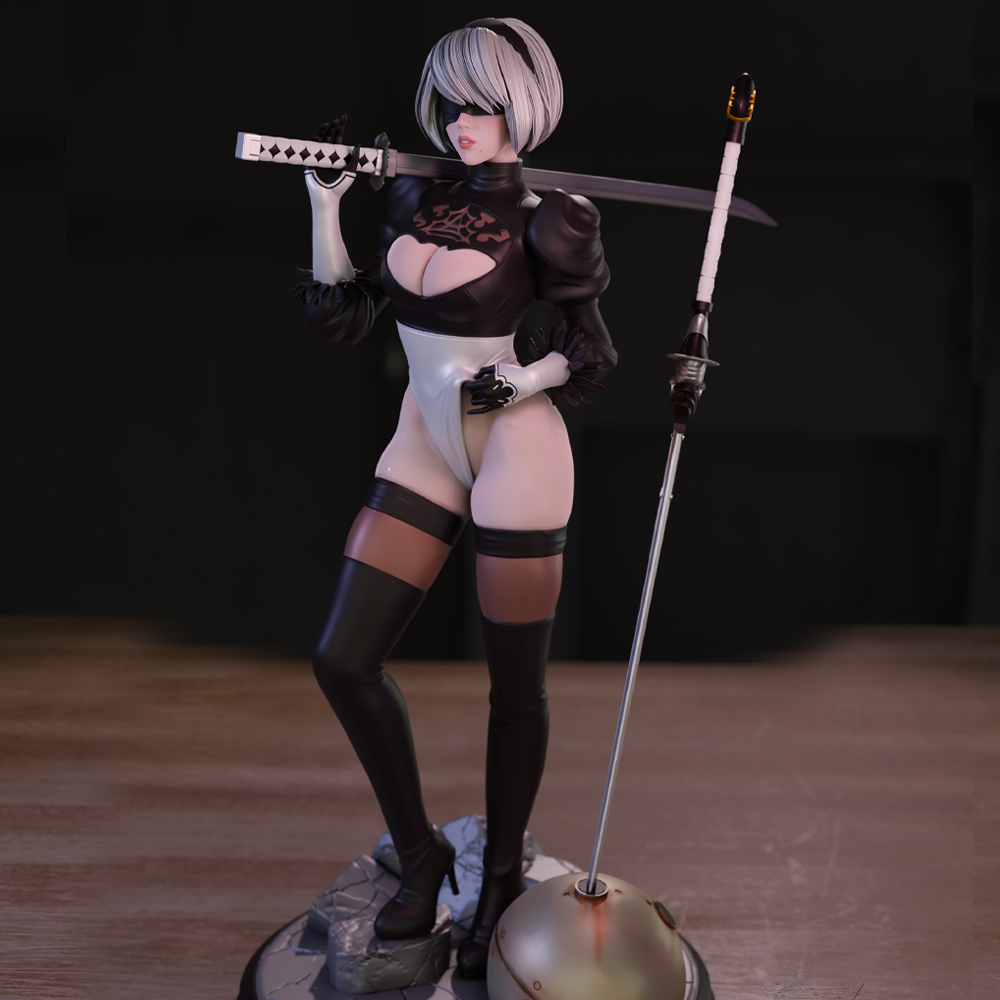 Impressão 3D Kit Modelo De Bel - Model Kit Nier Automata avaliação e preço