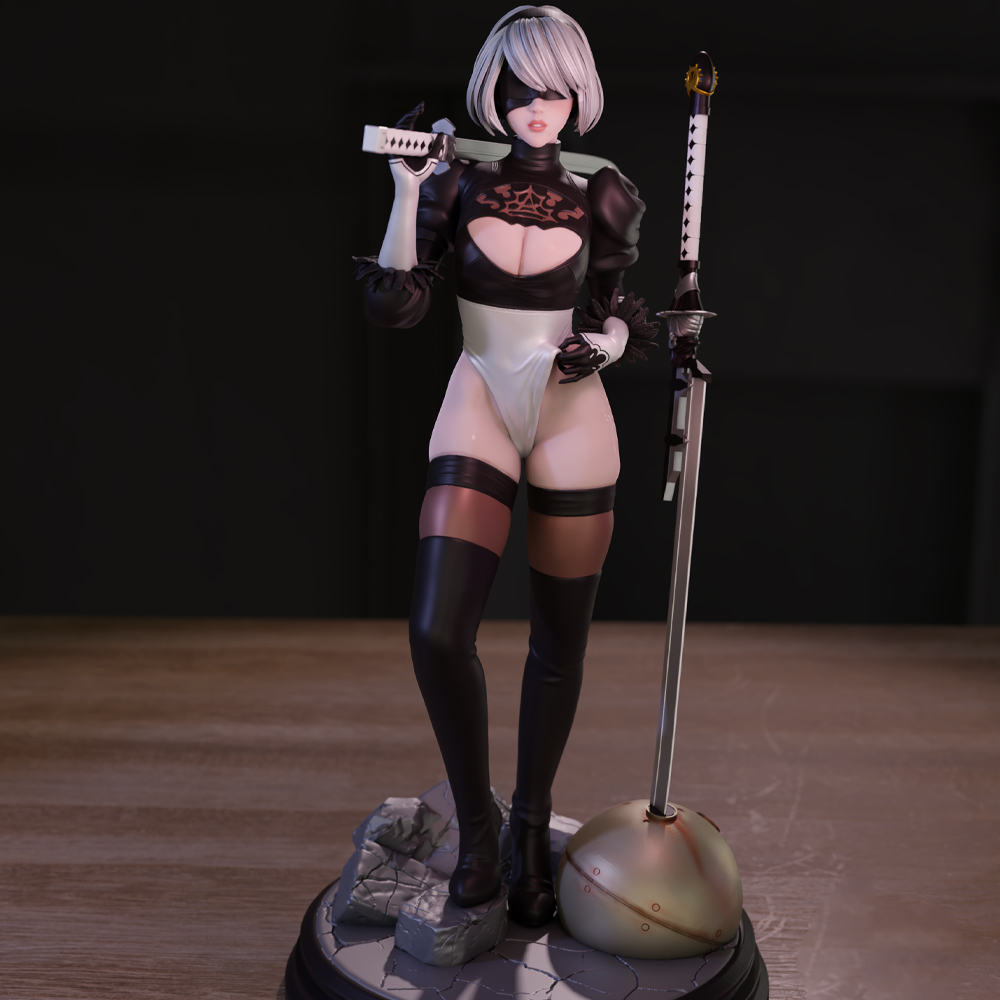 Impressão 3D Kit Modelo De Bel - Model Kit Nier Automata avaliação e preço