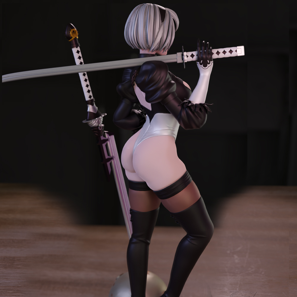 Impressão 3D Kit Modelo De Bel - Model Kit Nier Automata avaliação e preço