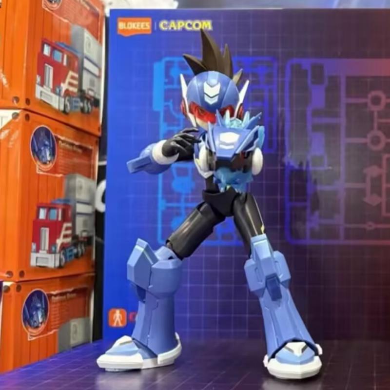 Novos Bonecos de Ação Blokees  - Model Kit Zero Megaman avaliação e preço